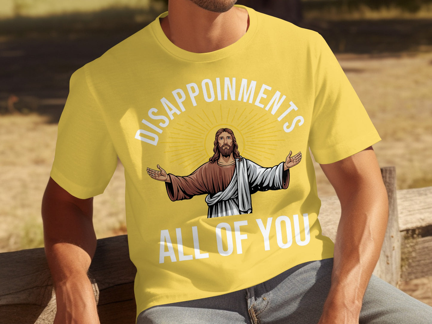 Disappointments All of You Jesus Graphic Tee