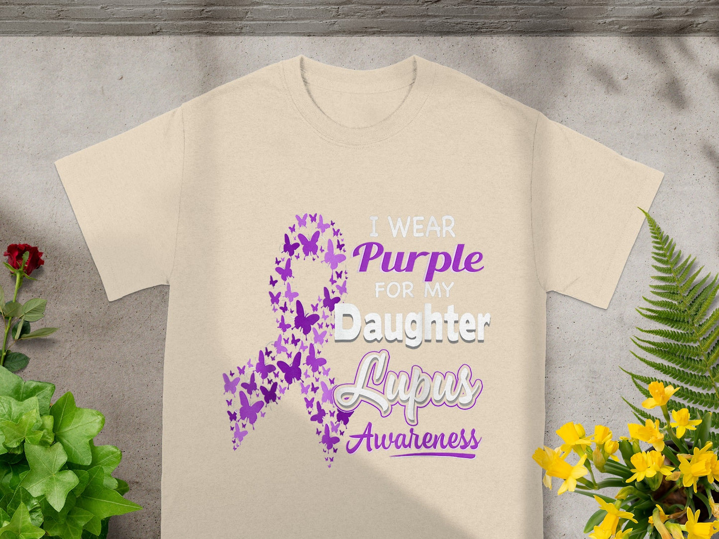 I Wear Purple For My Daughter Lupus Awareness product