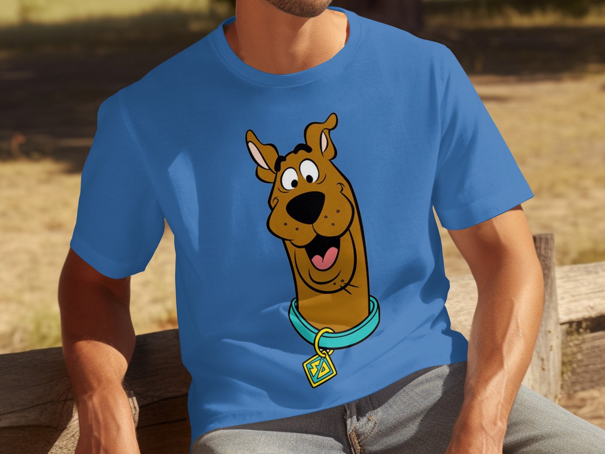 Fun Graphic Print Scooby-Doo Character T-Shirt