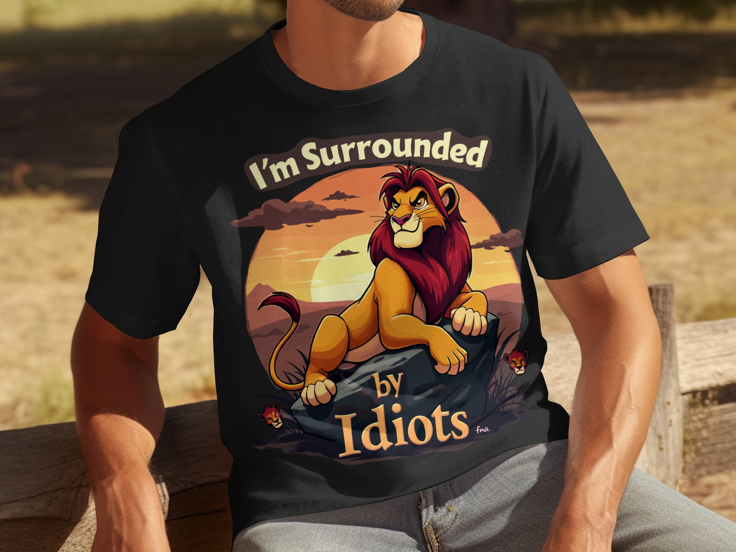 I'm Surrounded by Idiots Graphic T-Shirt