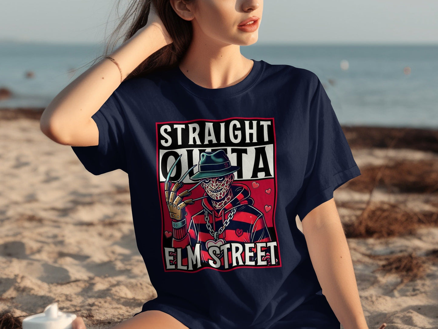 Straight Outta Elm Street Graphic T-Shirt
