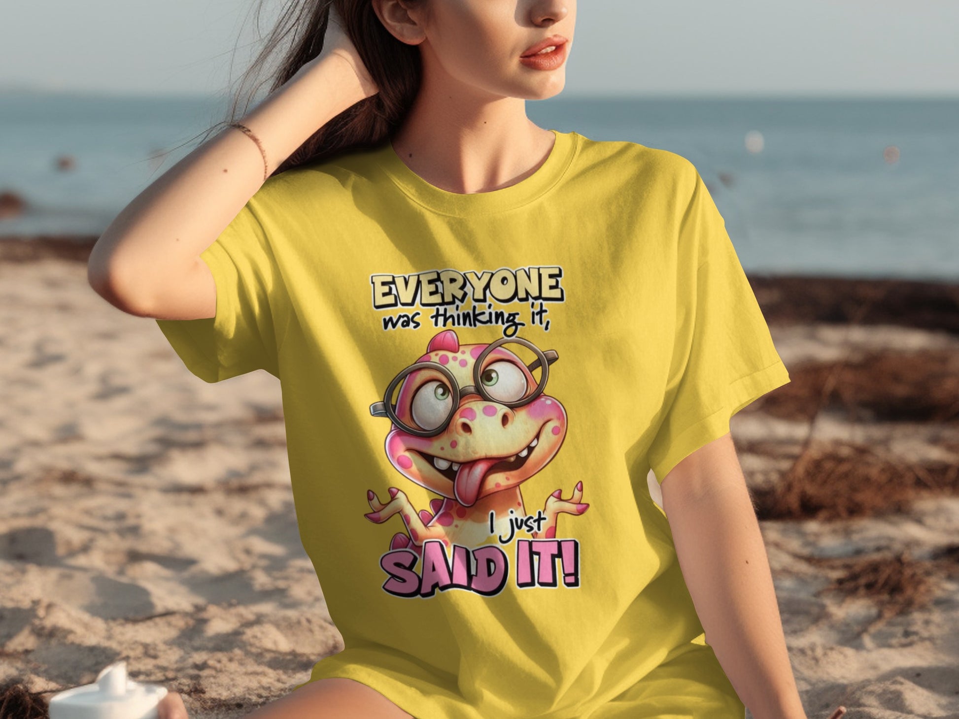 Funny Frog 'Everyone Was Thinking It' Graphic T-Shirt