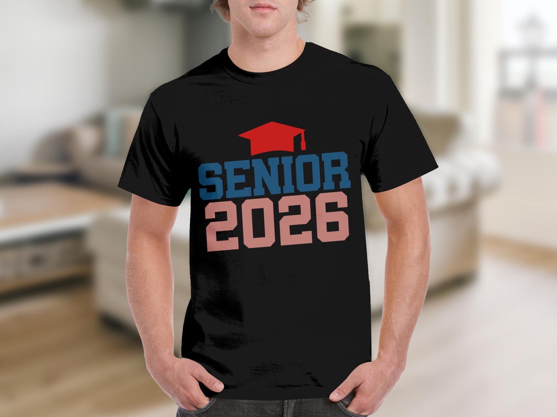 Senior 2026 Graduation Year T-shirt for Students
