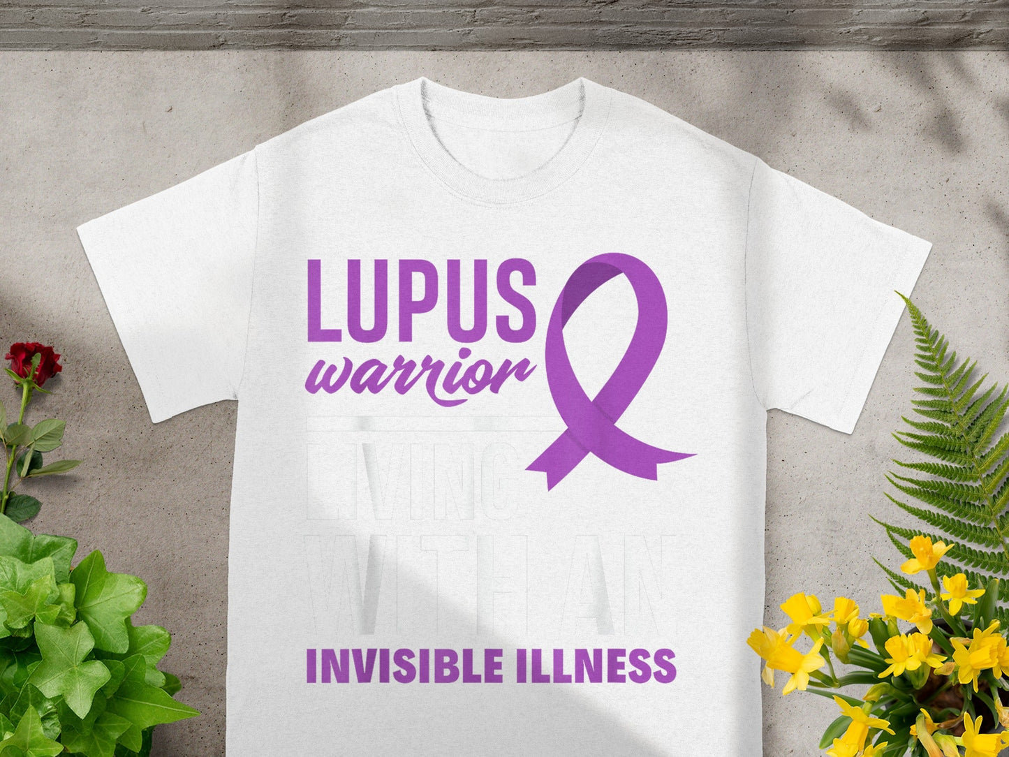 Lupus Warrior Invisible Illness Awareness Shirt