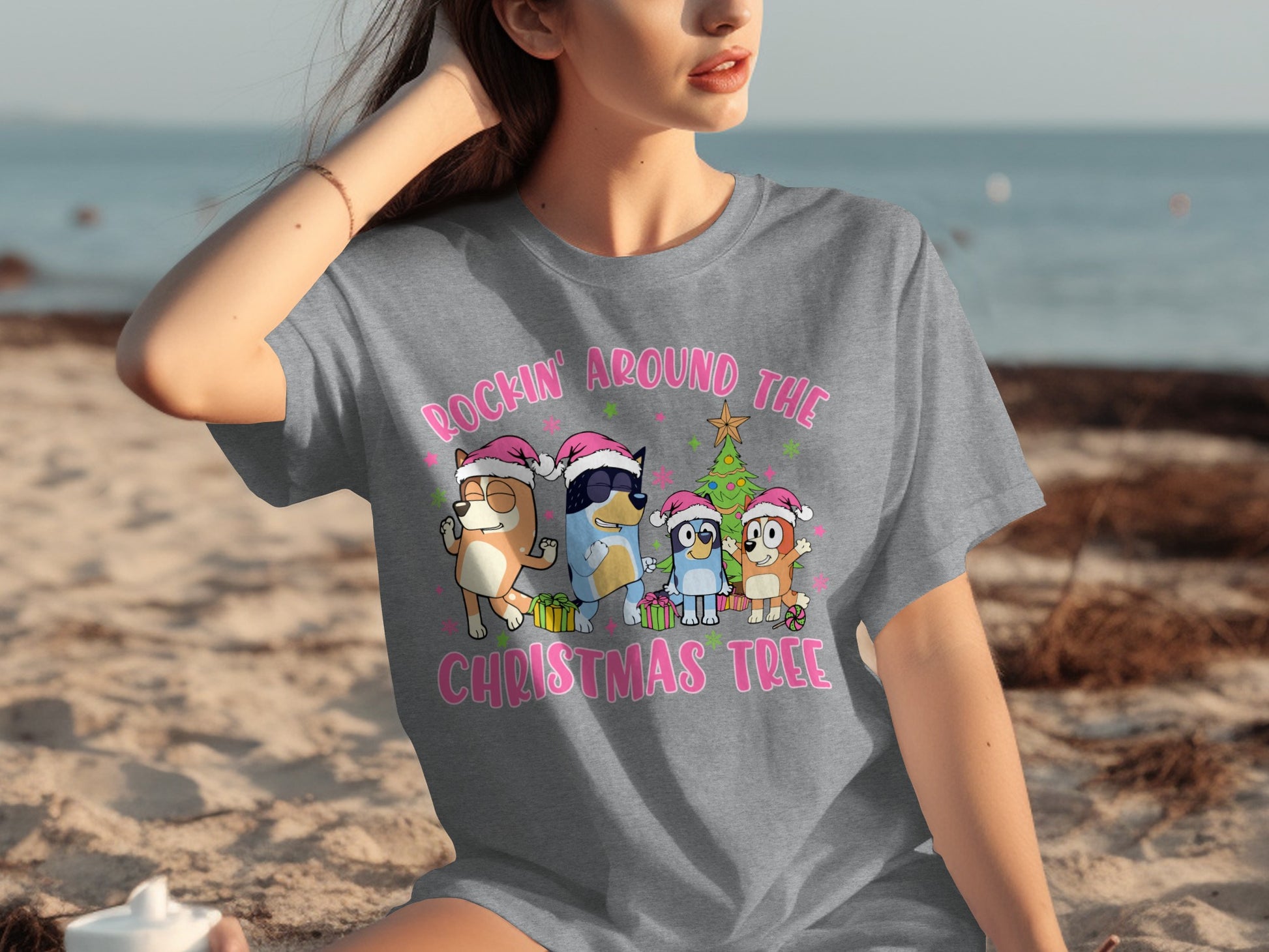 Rockin' Around The Christmas Tree Graphic Tee