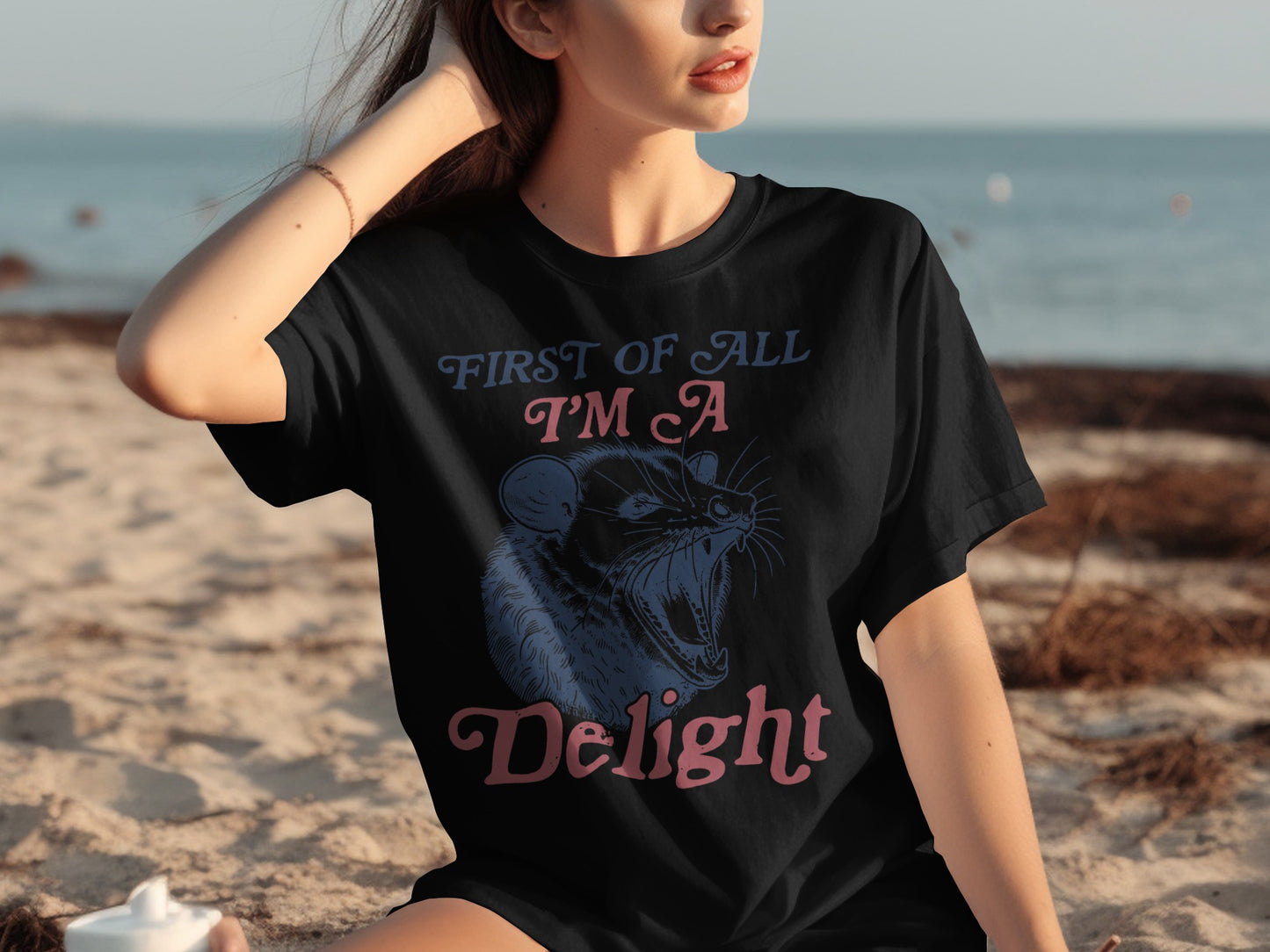 First of All I'm a Delight Graphic T-Shirt