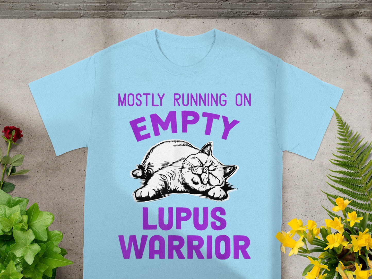 Mostly Running on Empty Lupus Warrior T-Shirt