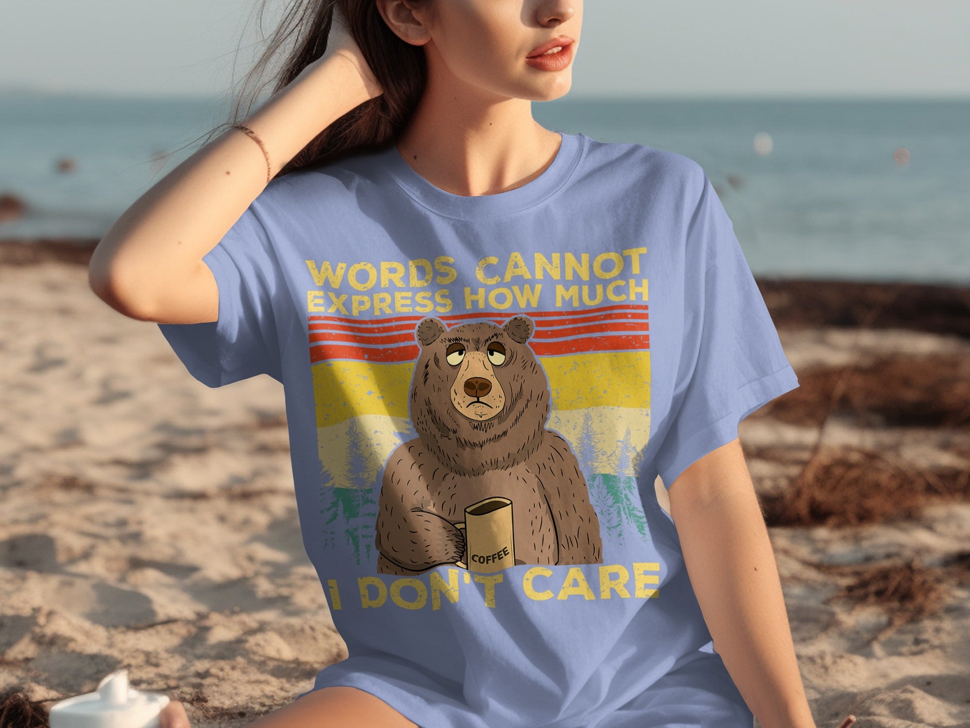 Words Cannot Express How Much I Don't Care T-shirt