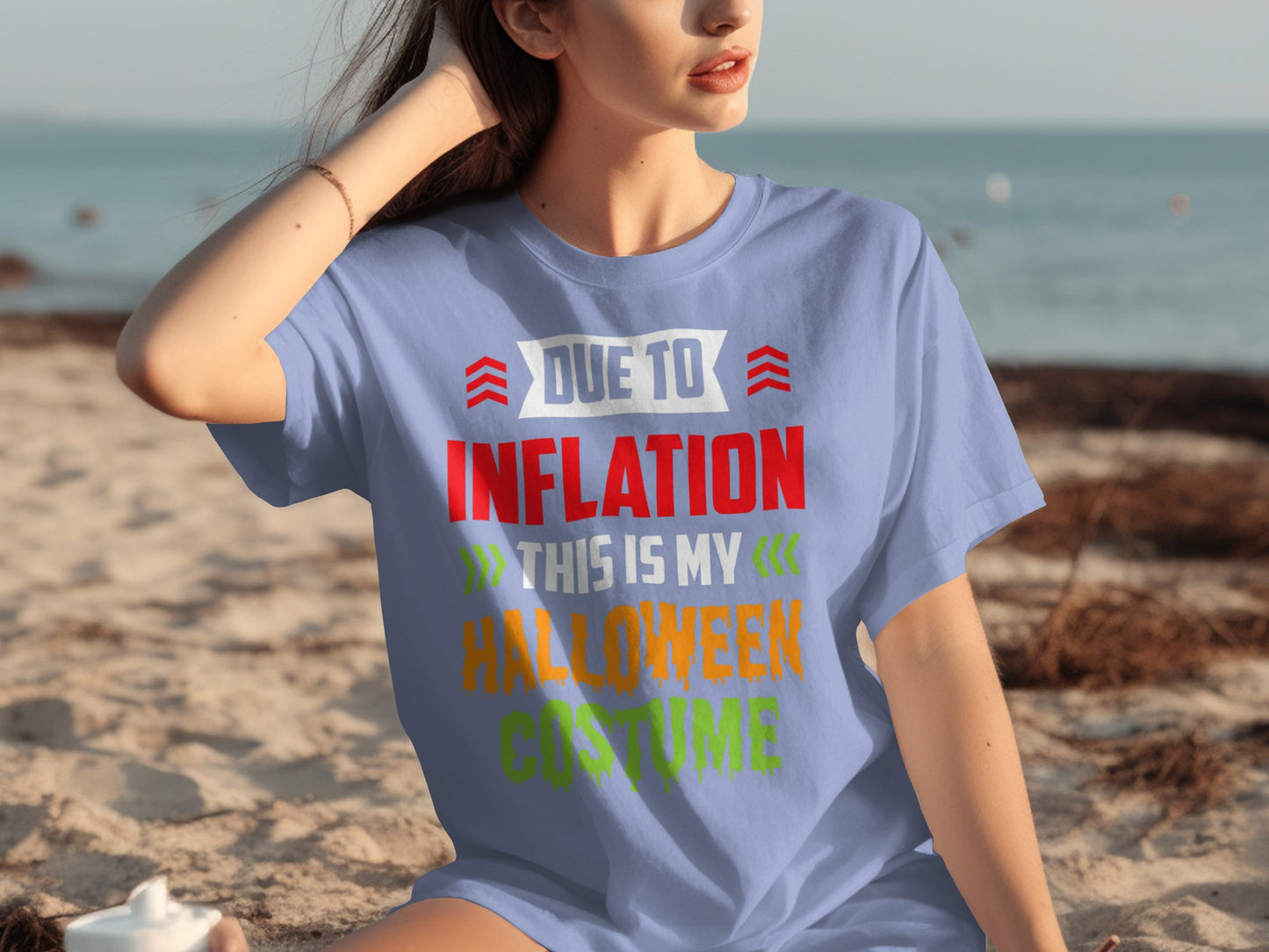 Due to Inflation This is My Halloween Costume Shirt
