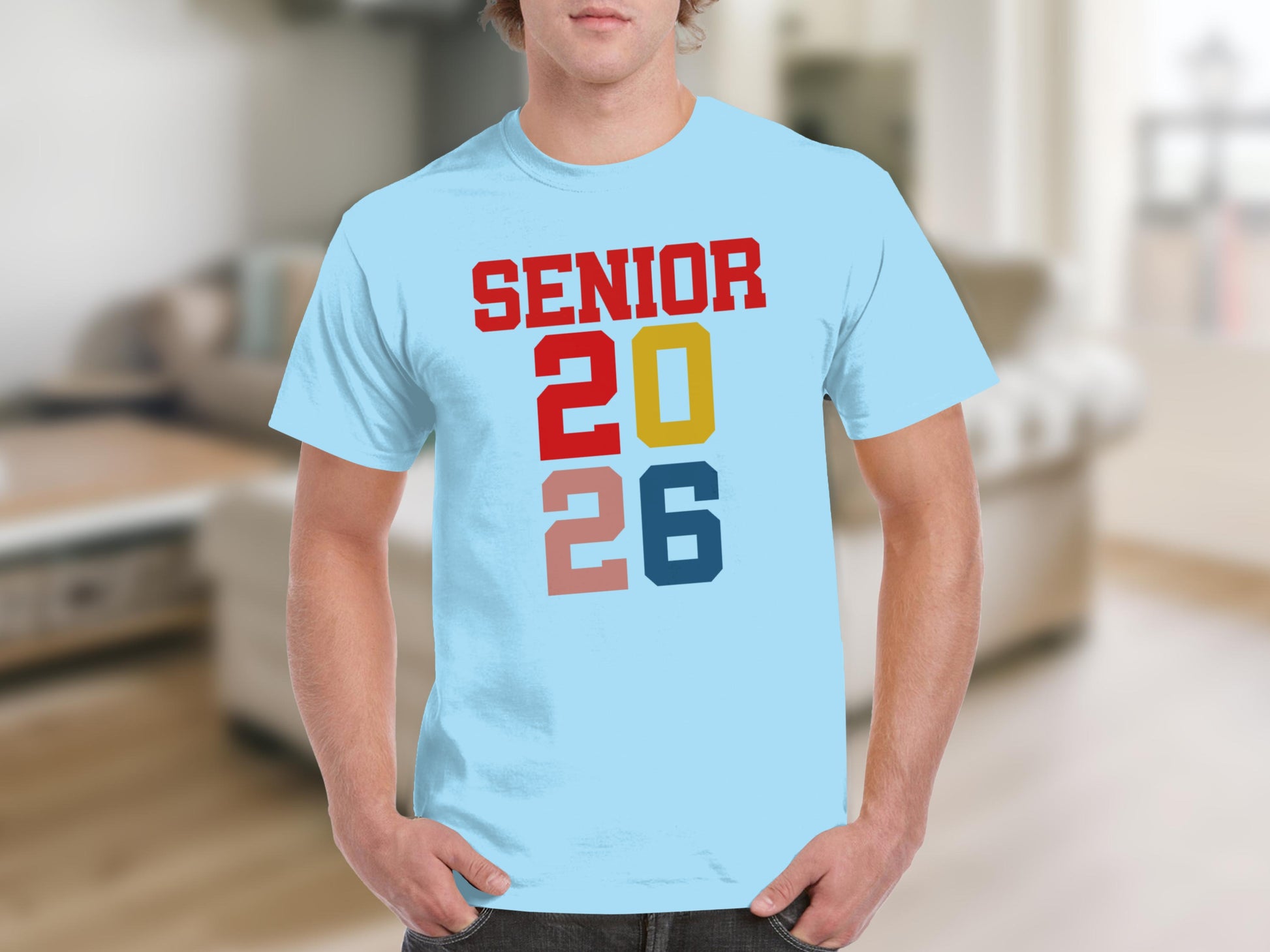 Senior 2026 Graduation Year Men's T-Shirt