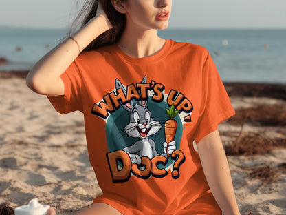 What's Up Doc Bugs Bunny Carrot Graphic T-Shirt