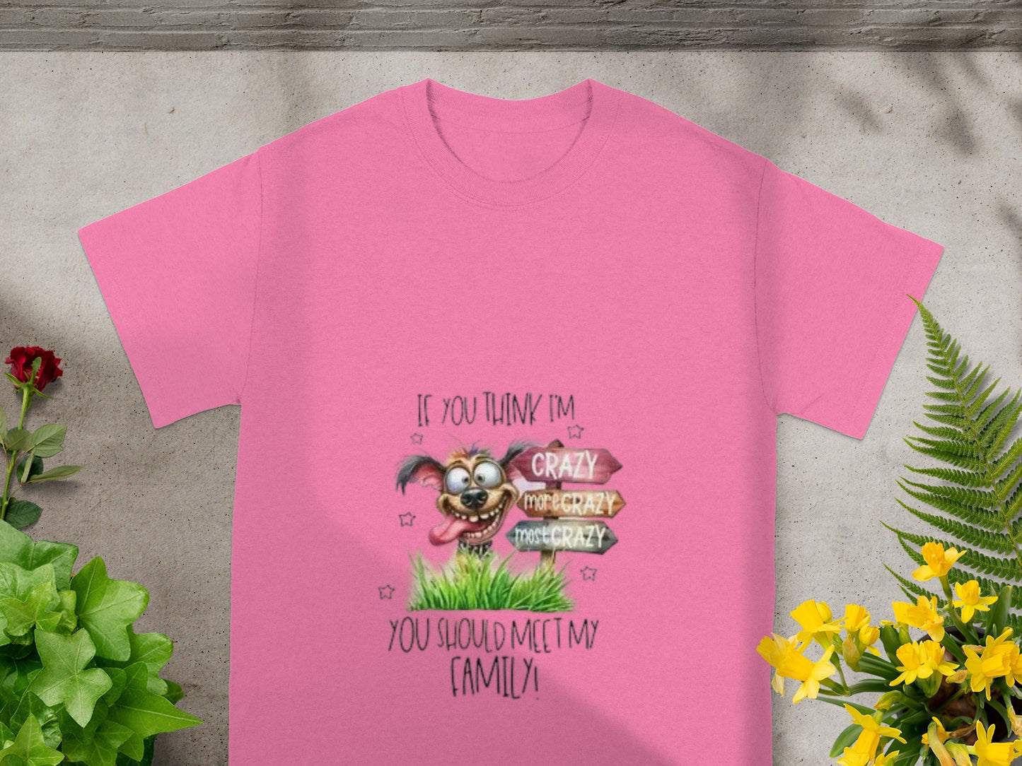 If You Think I'm Crazy You Should Meet My Family T-shirt
