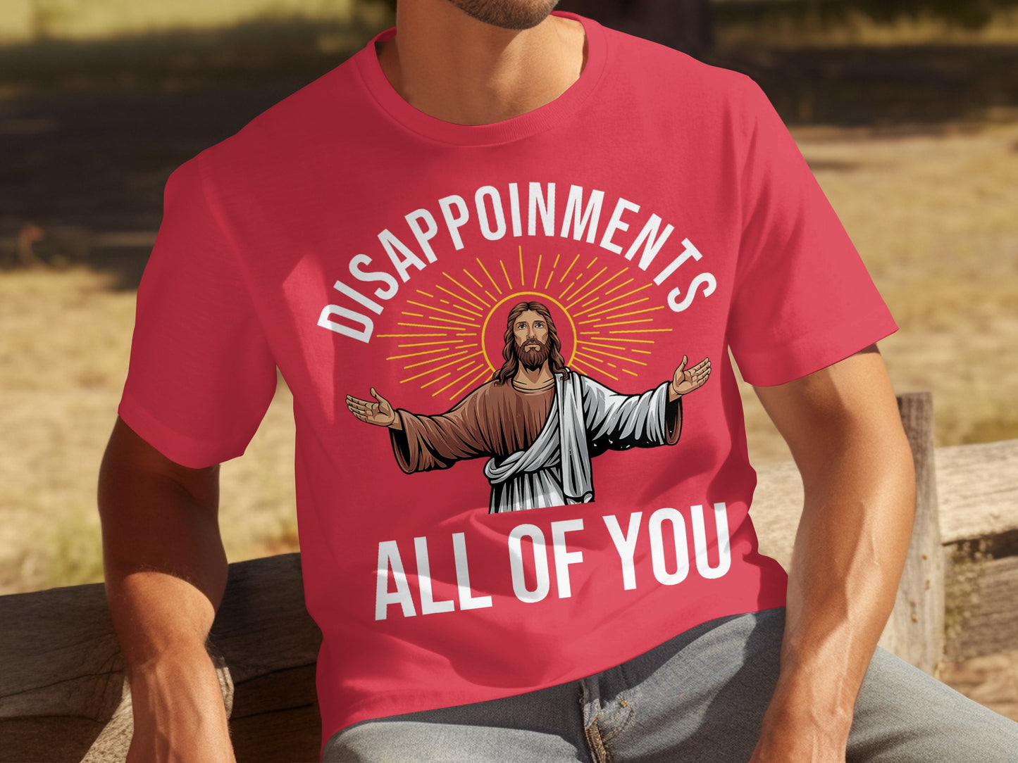 Disappointments All of You Funny Jesus Graphic Shirt