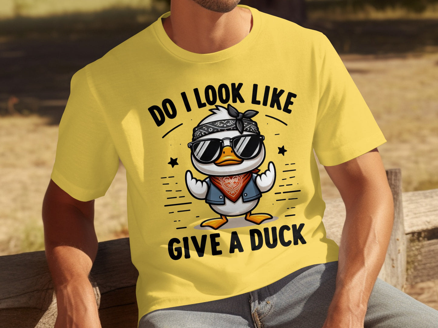 Do I Look Like I Give A Duck Funny T-Shirt