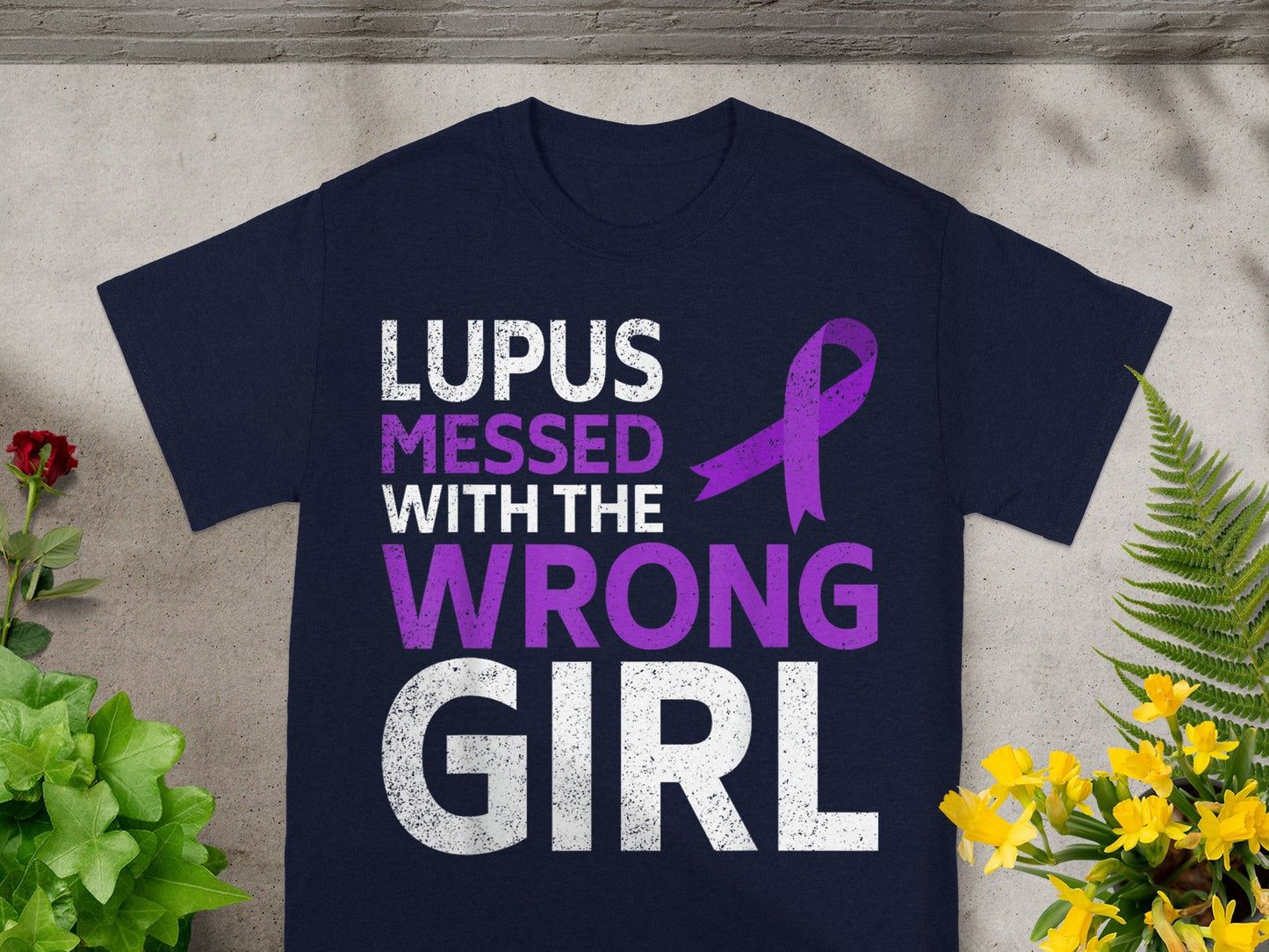 Lupus Messed With The Wrong Girl Shirt