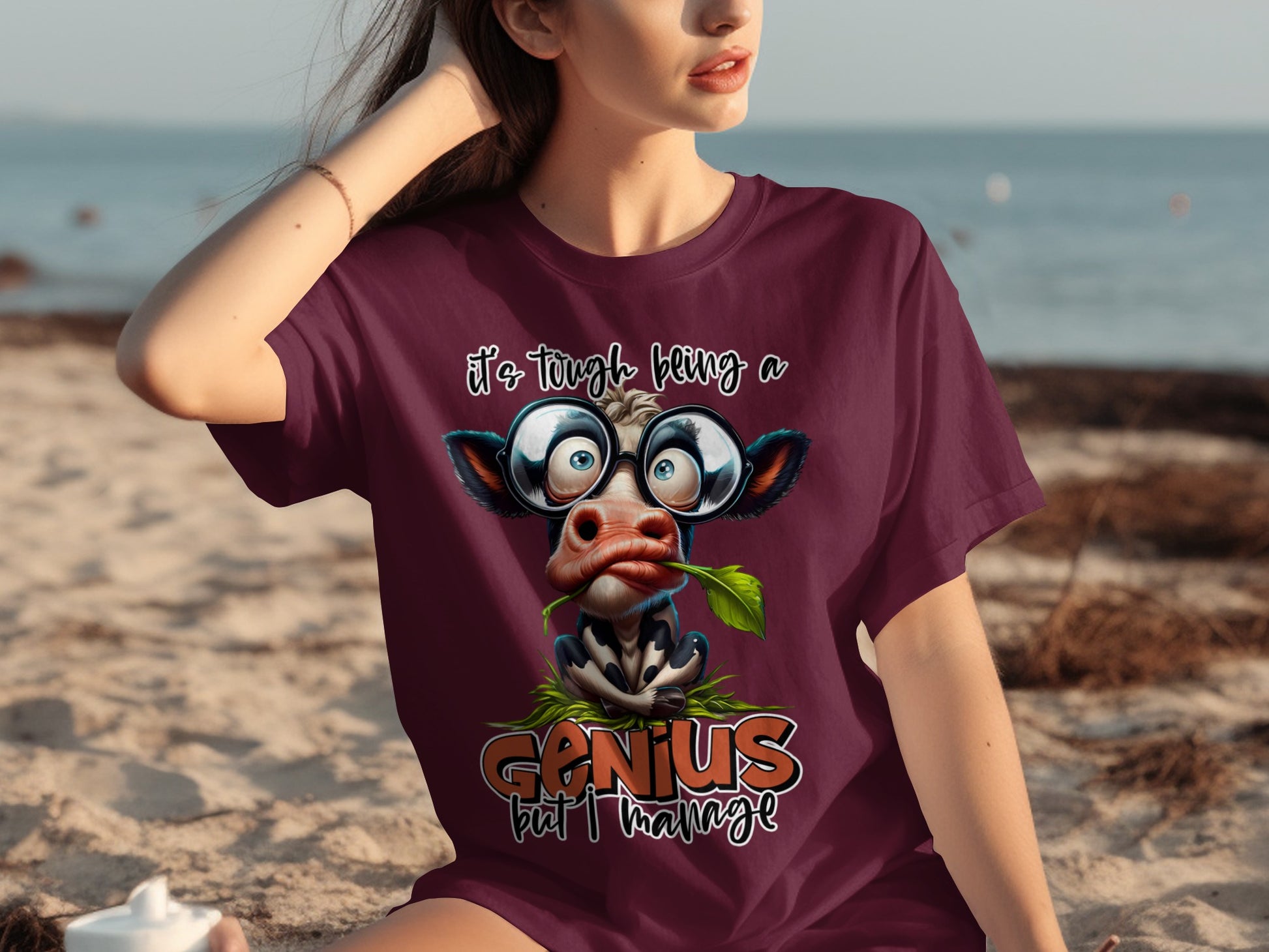 It's Tough Being a Genius But I Manage T-shirt