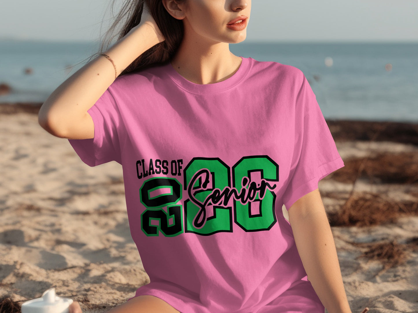 Class of 2026 Senior Graphic Print T-Shirt