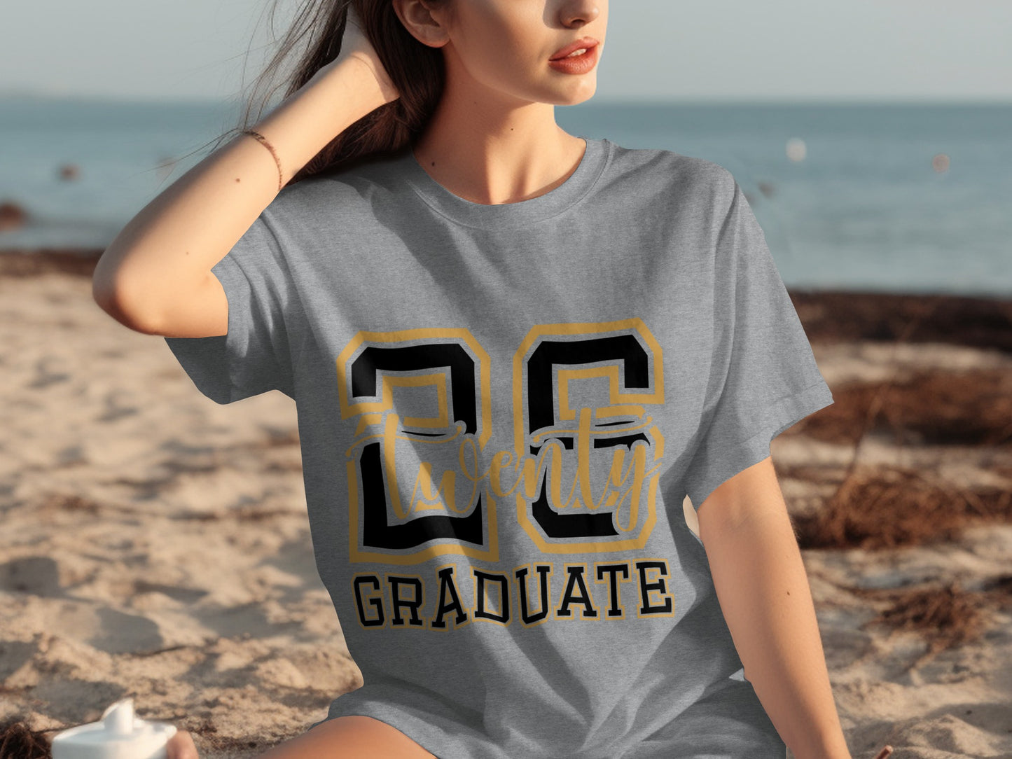 Twenty Six Graduate Graphic T-Shirt Graduation Gift