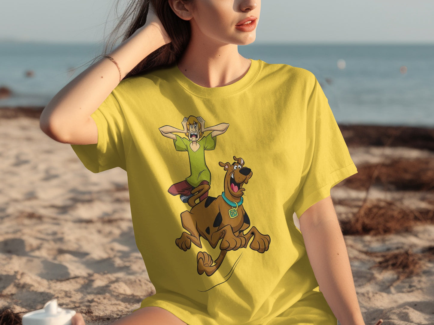 Scooby-Doo and Shaggy Graphic Casual T-Shirt