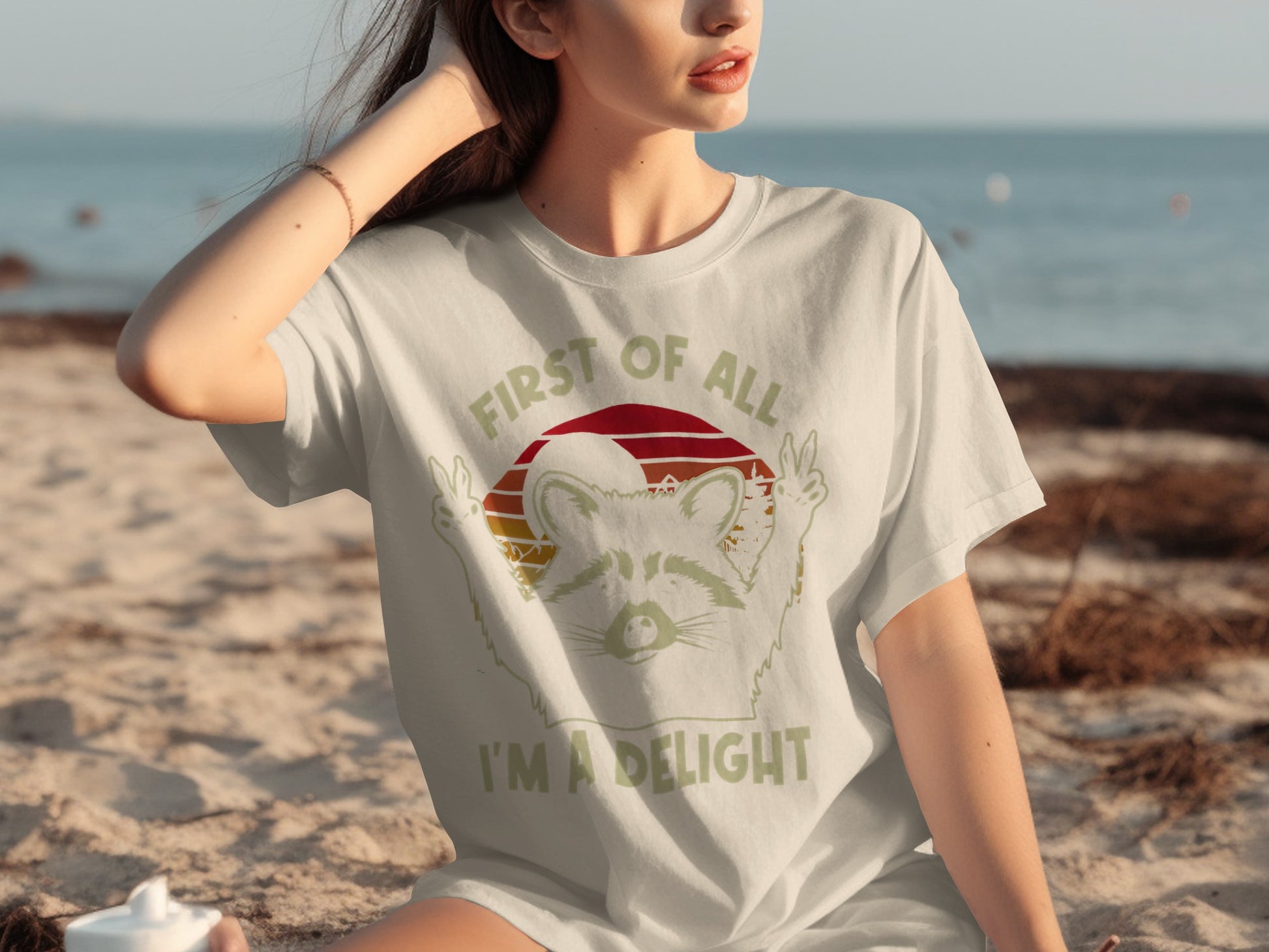 First of All I'm a Delight Graphic Tee Shirt
