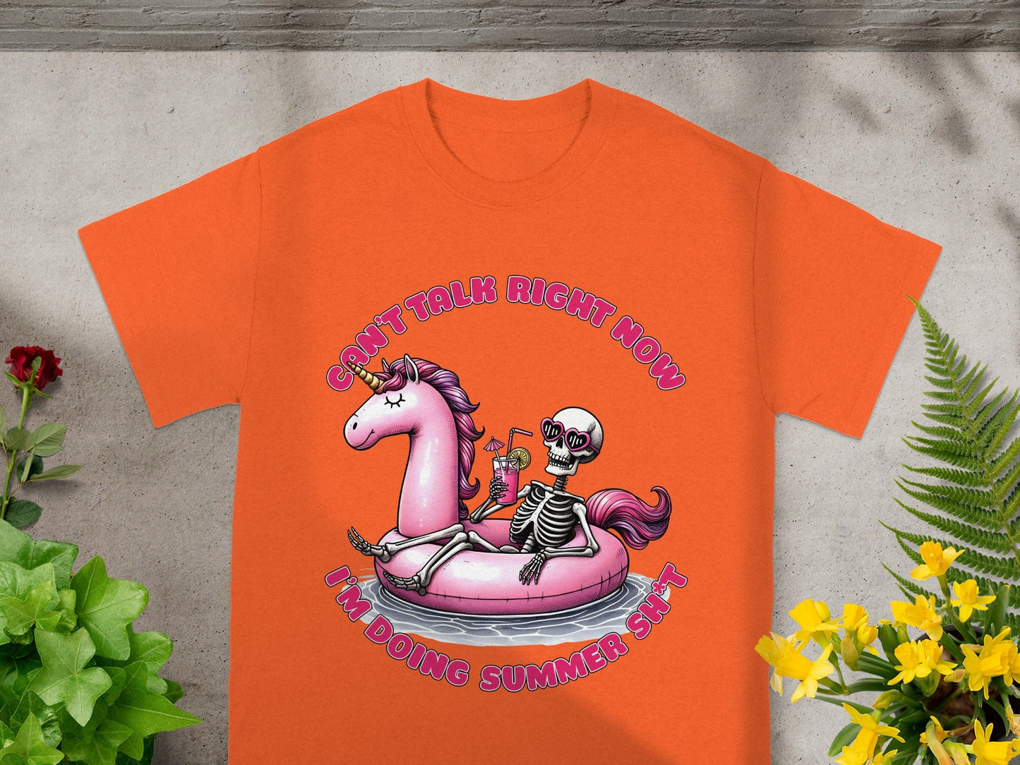 Funny Summer Design Can't Talk Right Now T-Shirt