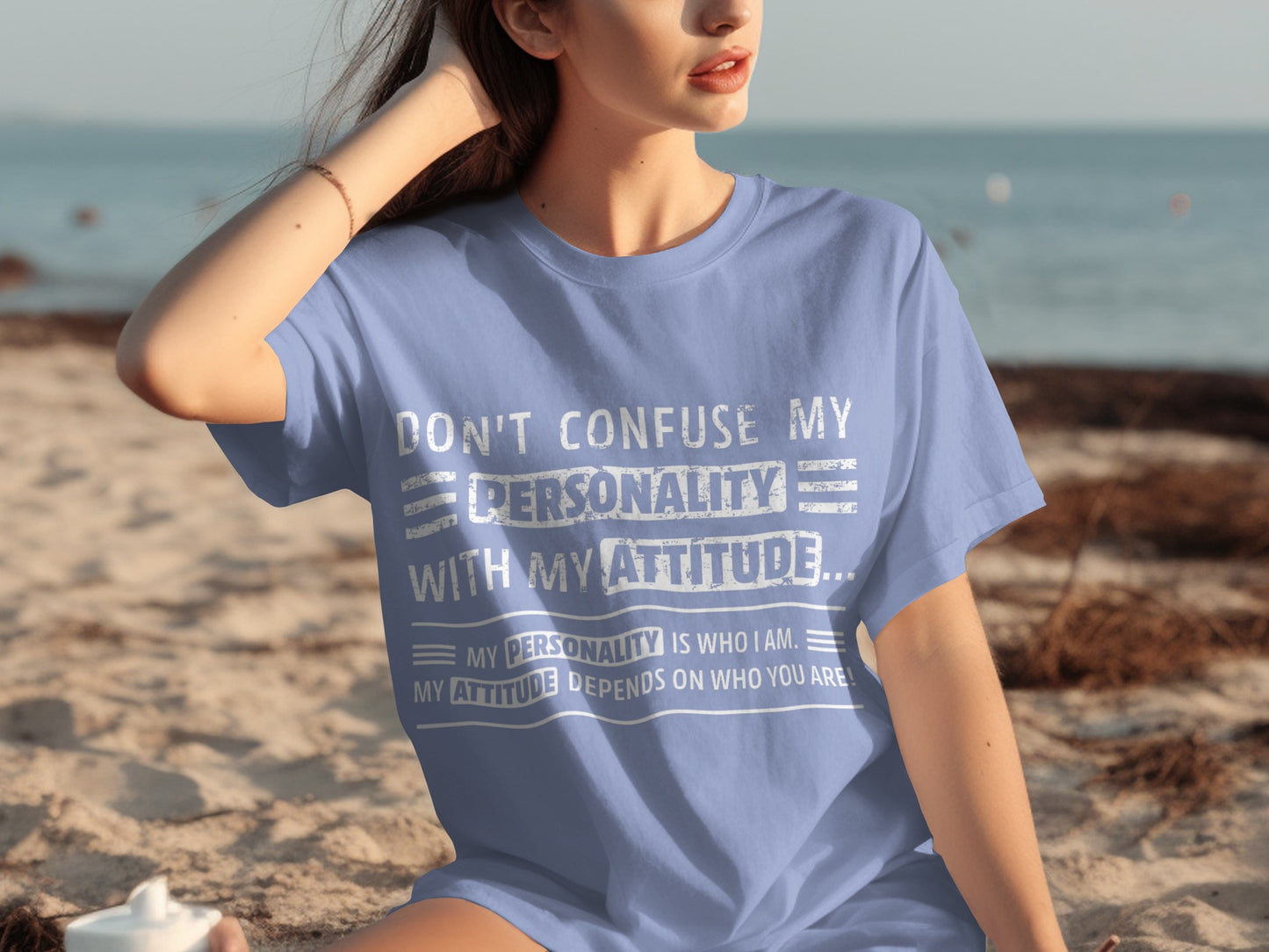 Don't Confuse My Personality With My Attitude Shirt
