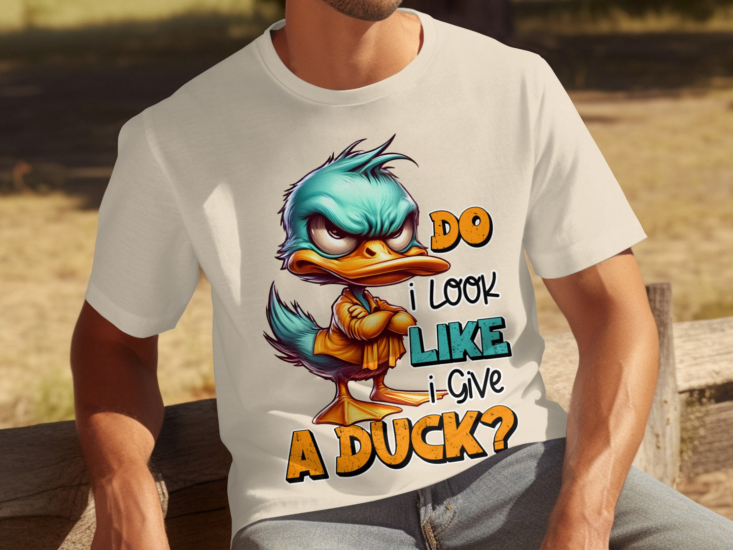 Do I Look Like I Give A Duck Humorous Shirt