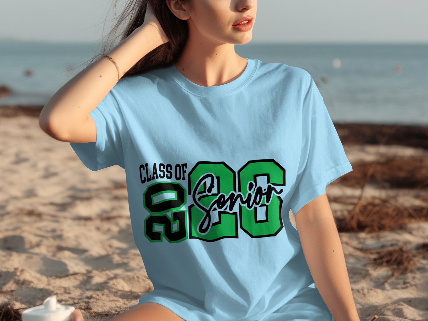 Class of 2026 Senior Graphic T-Shirt Casual Wear