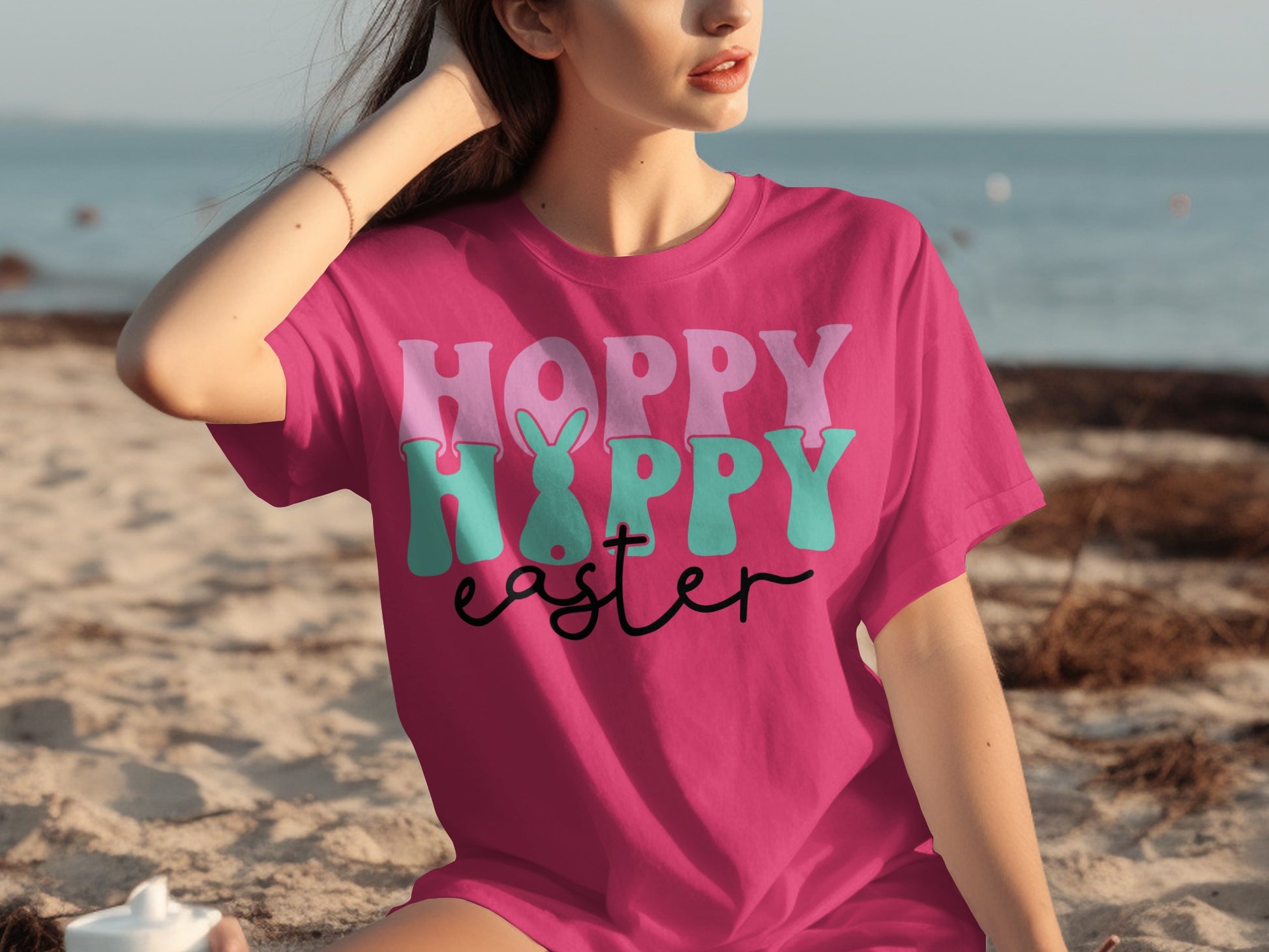 Hoppy Happy Easter Shirt for Festive Celebrations