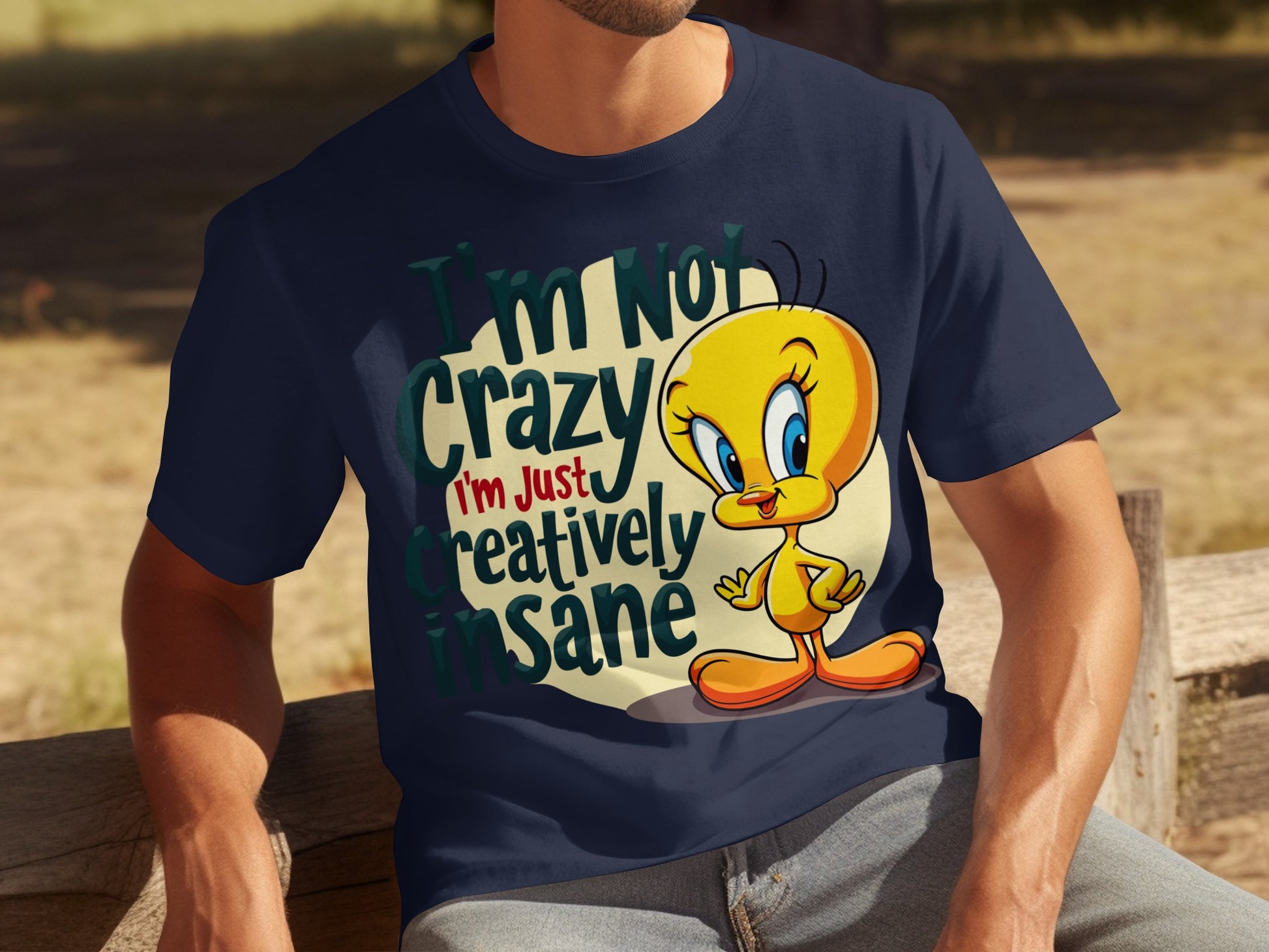 I'm Not Crazy Just Creatively Insane T-Shirt