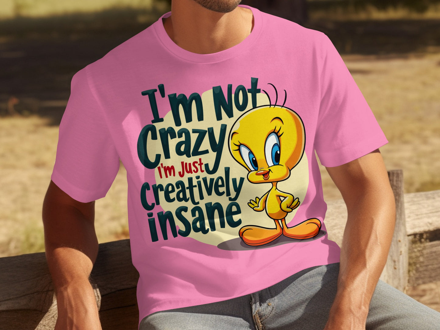 I'm Not Crazy I'm Just Creatively Insane T-Shirt