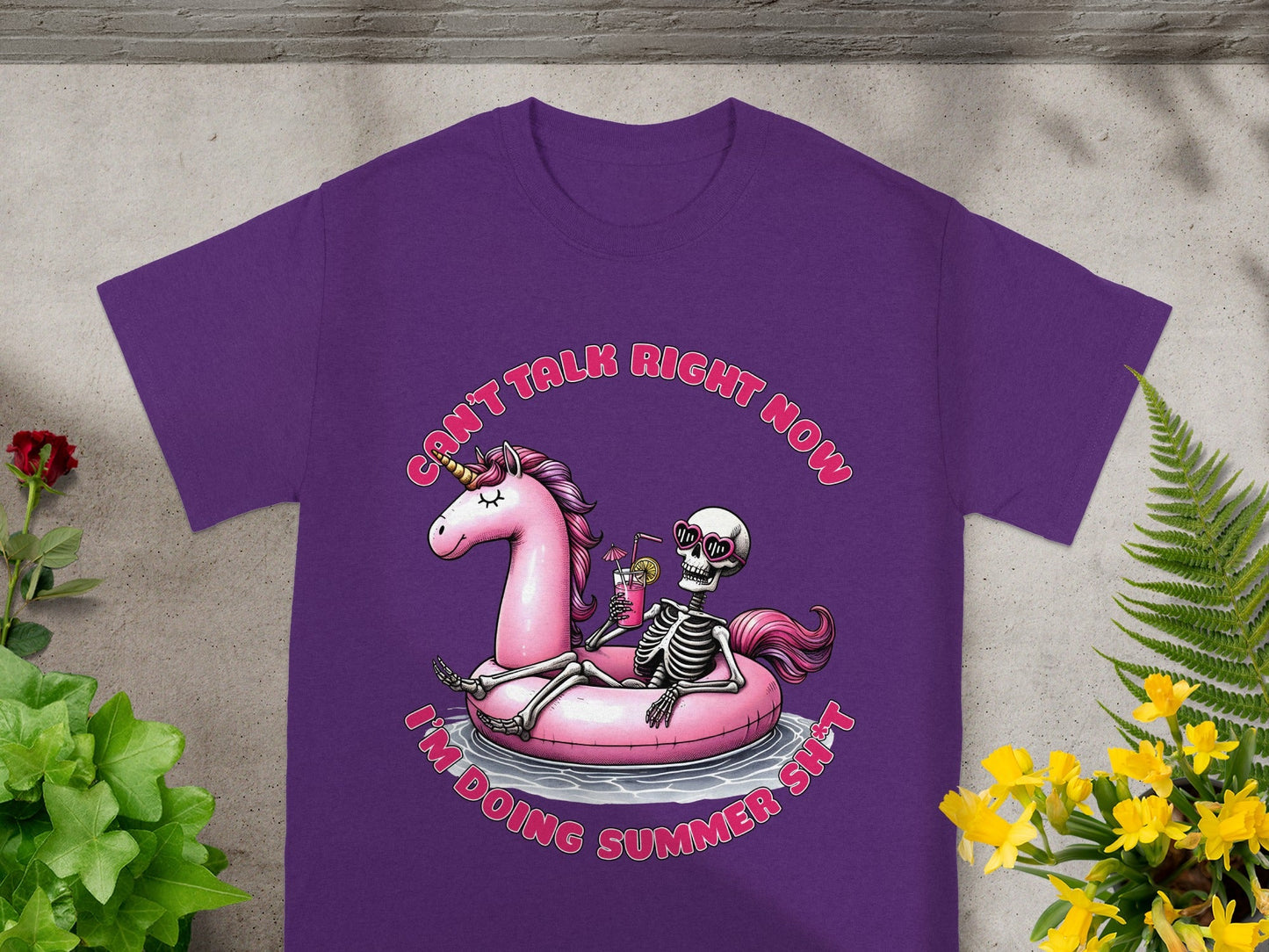 Can't Talk Right Now I'm Doing Summer Sh*t T-shirt