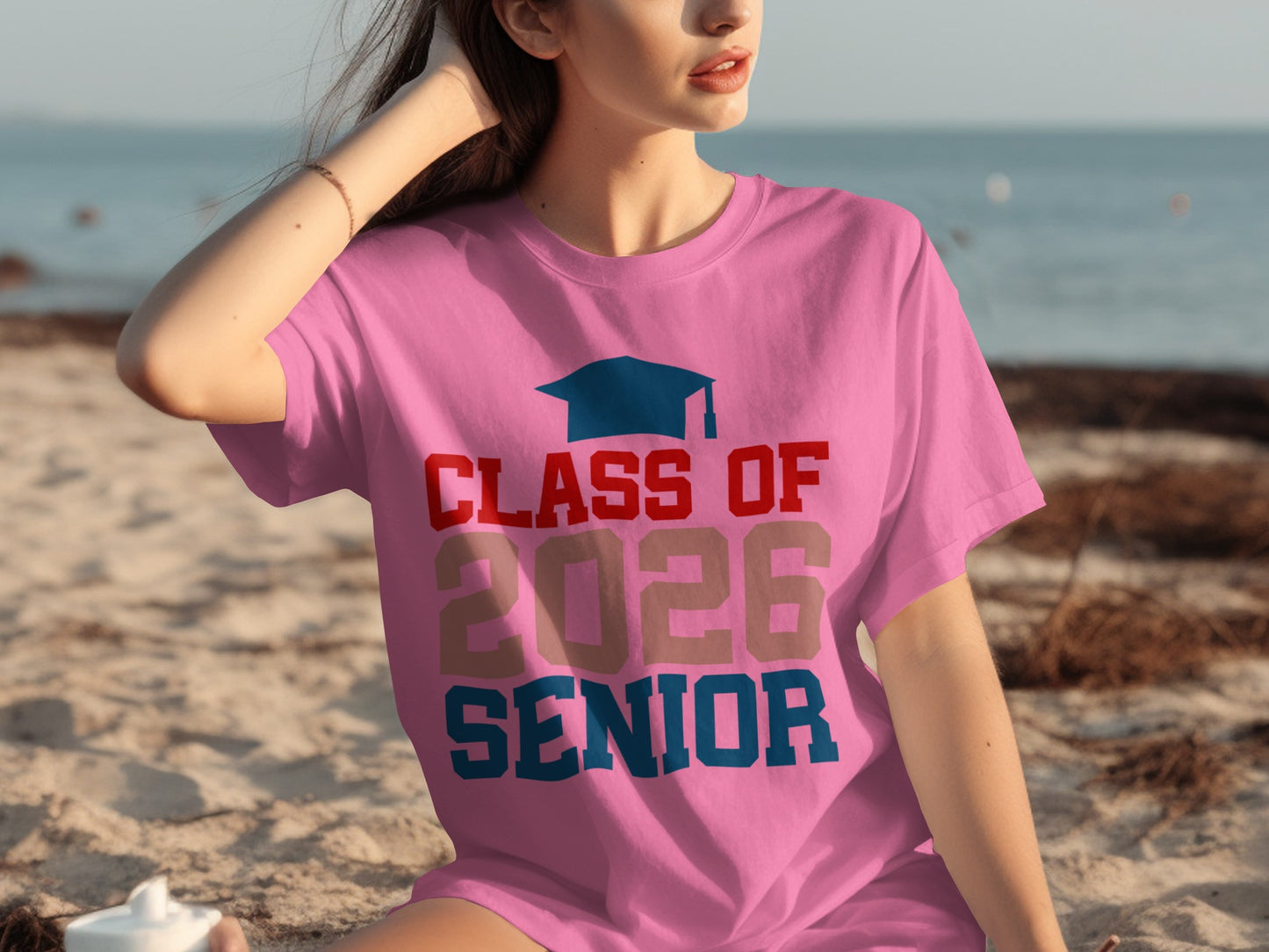 Class of 2026 Senior Graphic Tee Shirt Ideal for Students