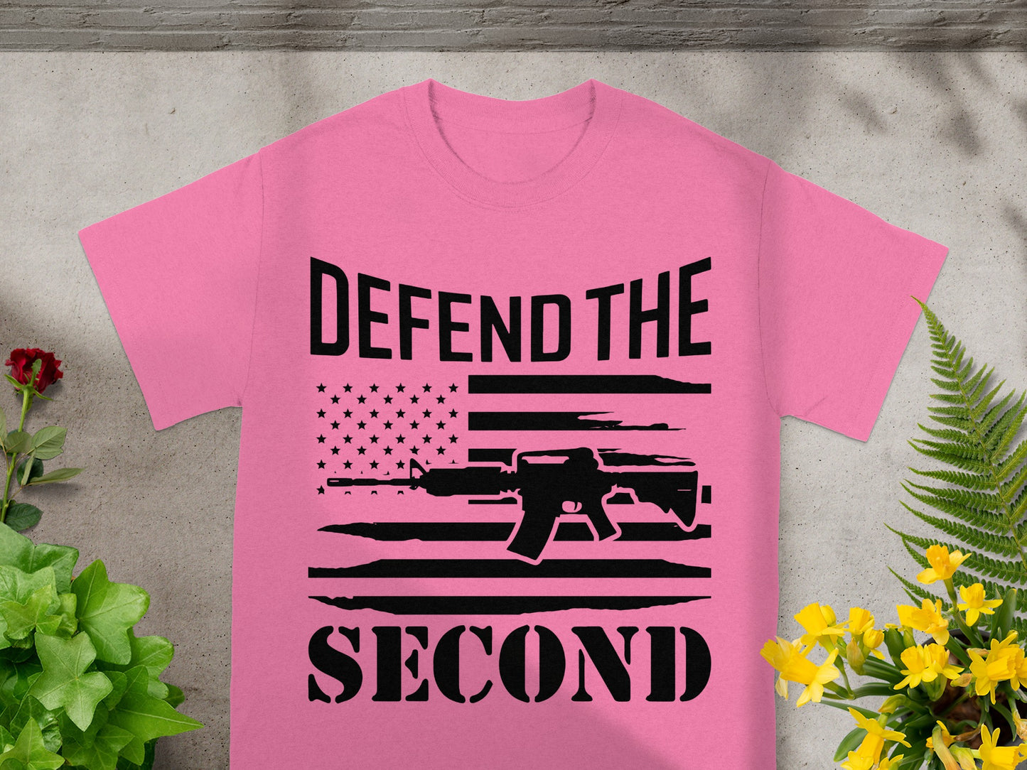 Defend The Second Flag Graphic T-Shirt Product