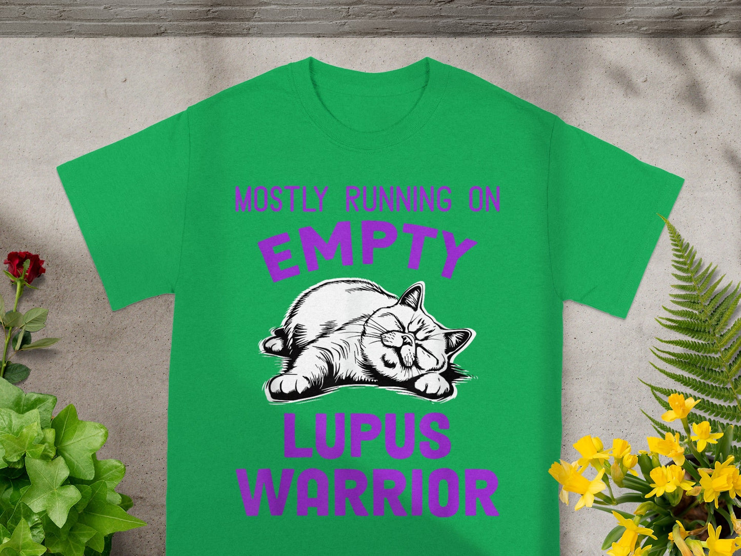 Mostly Running on Empty Lupus Warrior T-Shirt