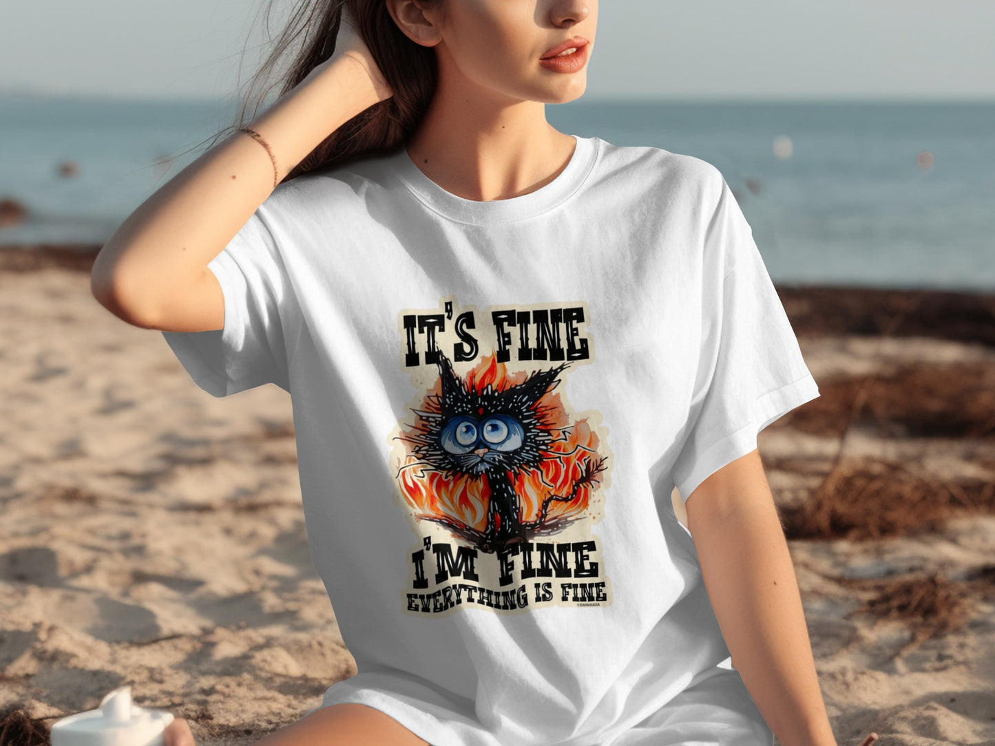 It's Fine I'm Fine Everything Is Fine T-shirt