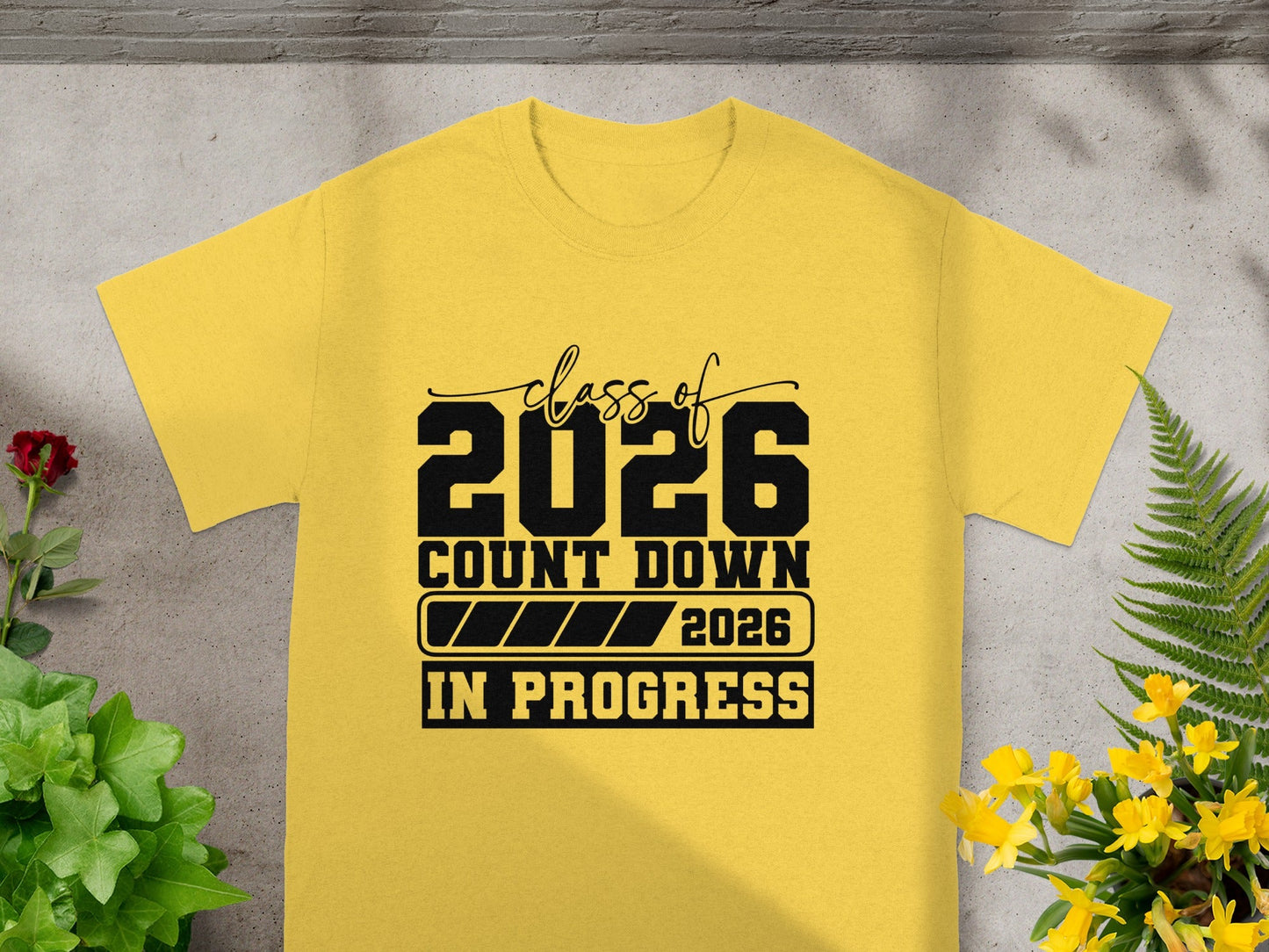 Class of 2026 Count Down In Progress 2026 T-shirt