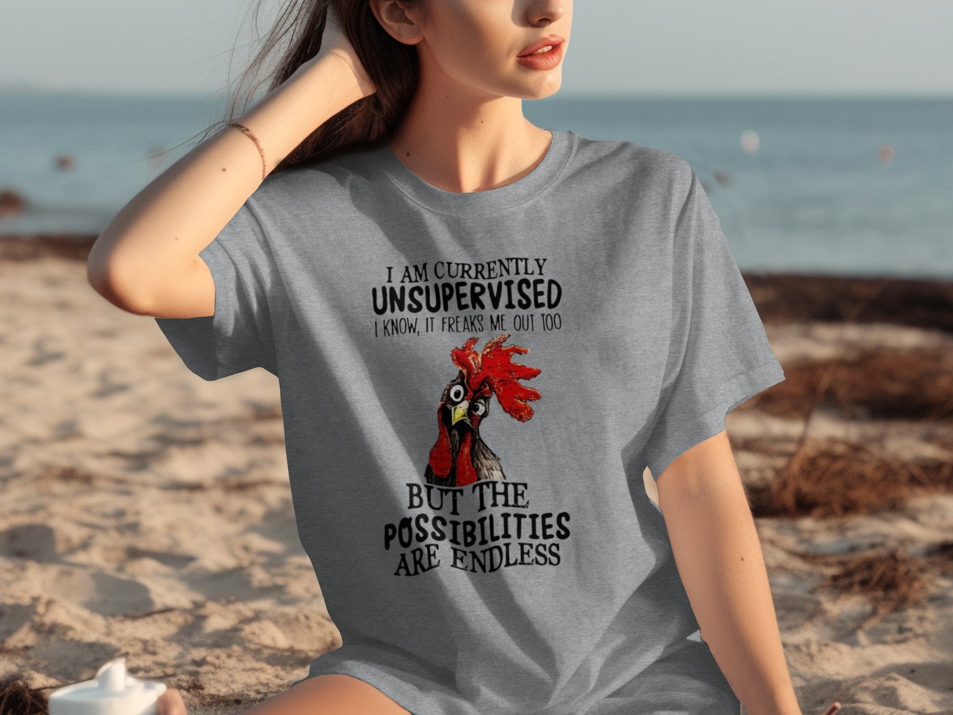 Unsupervised Possibilities Are Endless Chicken Shirt