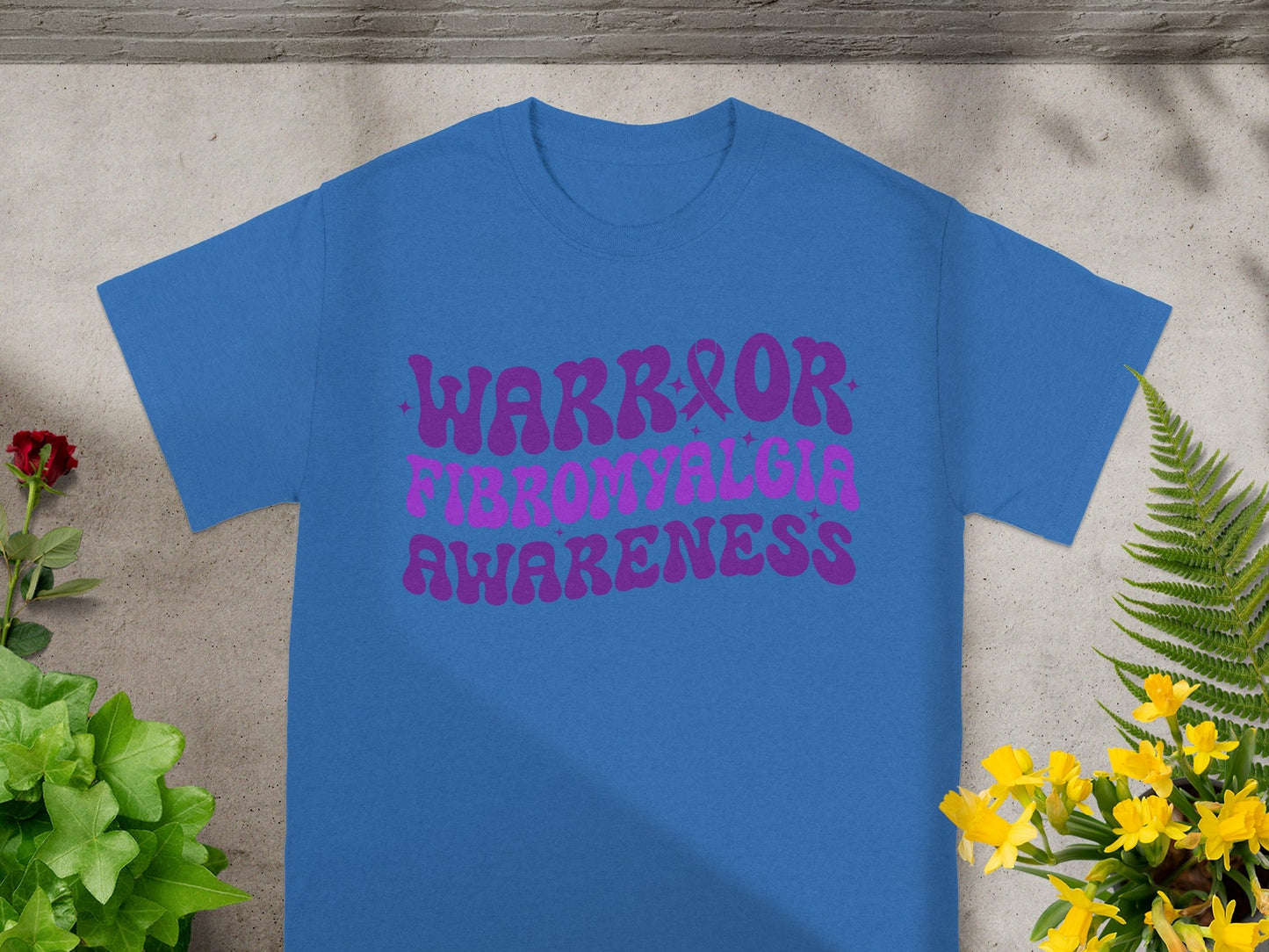 Warrior Fibromyalgia Awareness T-Shirt