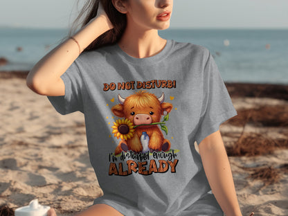 Do Not Disturb I'm Disturbed Enough Already Shirt