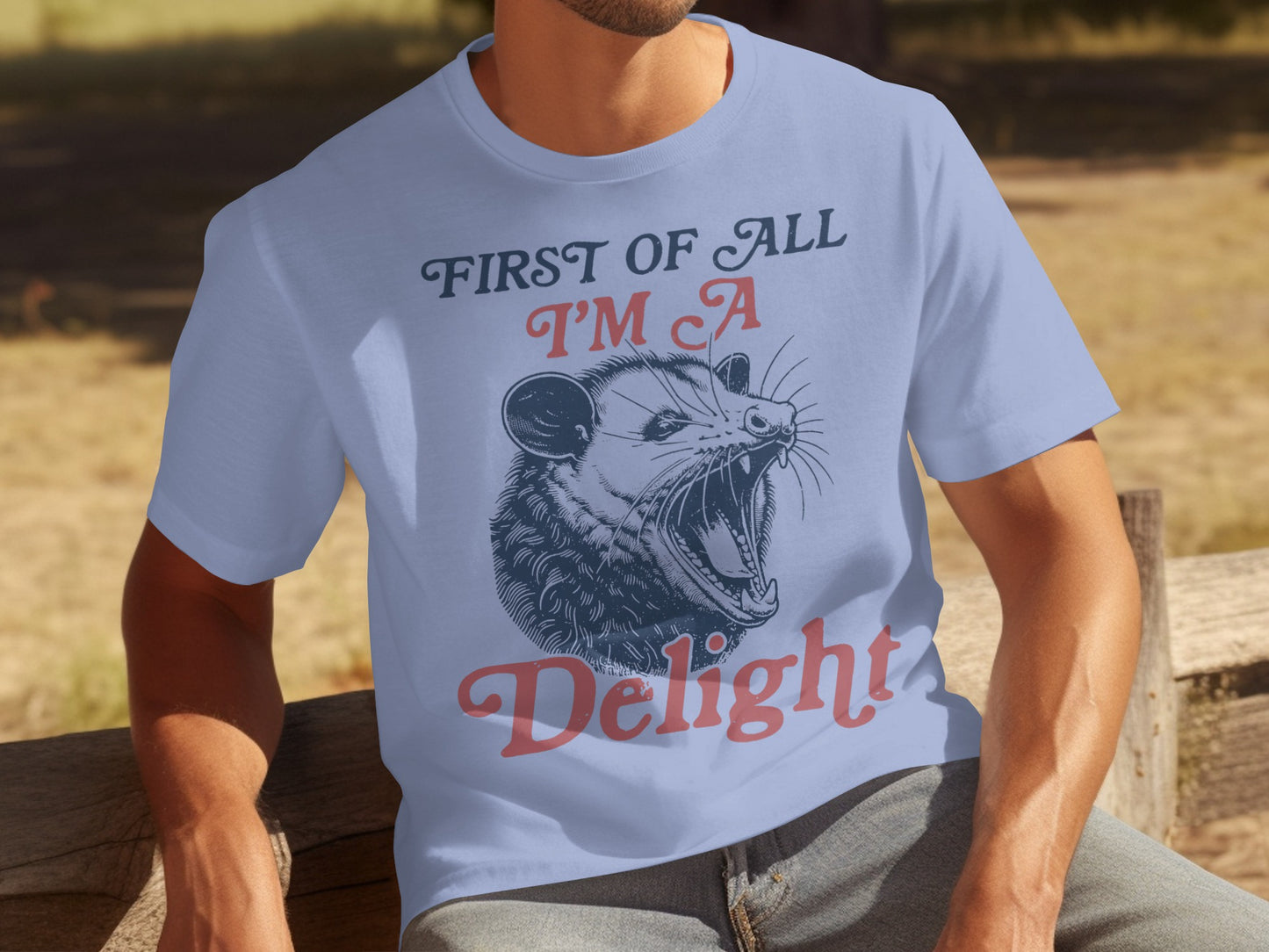 First Of All I'm A Delight Graphic T-shirt