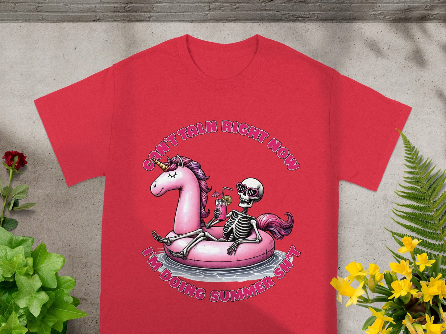 Can't Talk Right Now I'm Doing Summer Sh*t T-Shirt