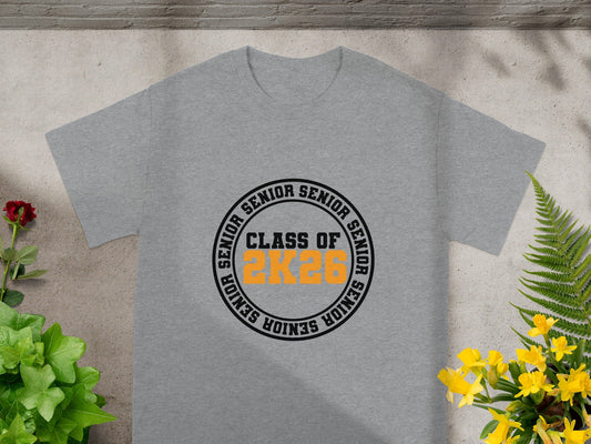 Senior Class of 2K26 Vintage Design Shirt