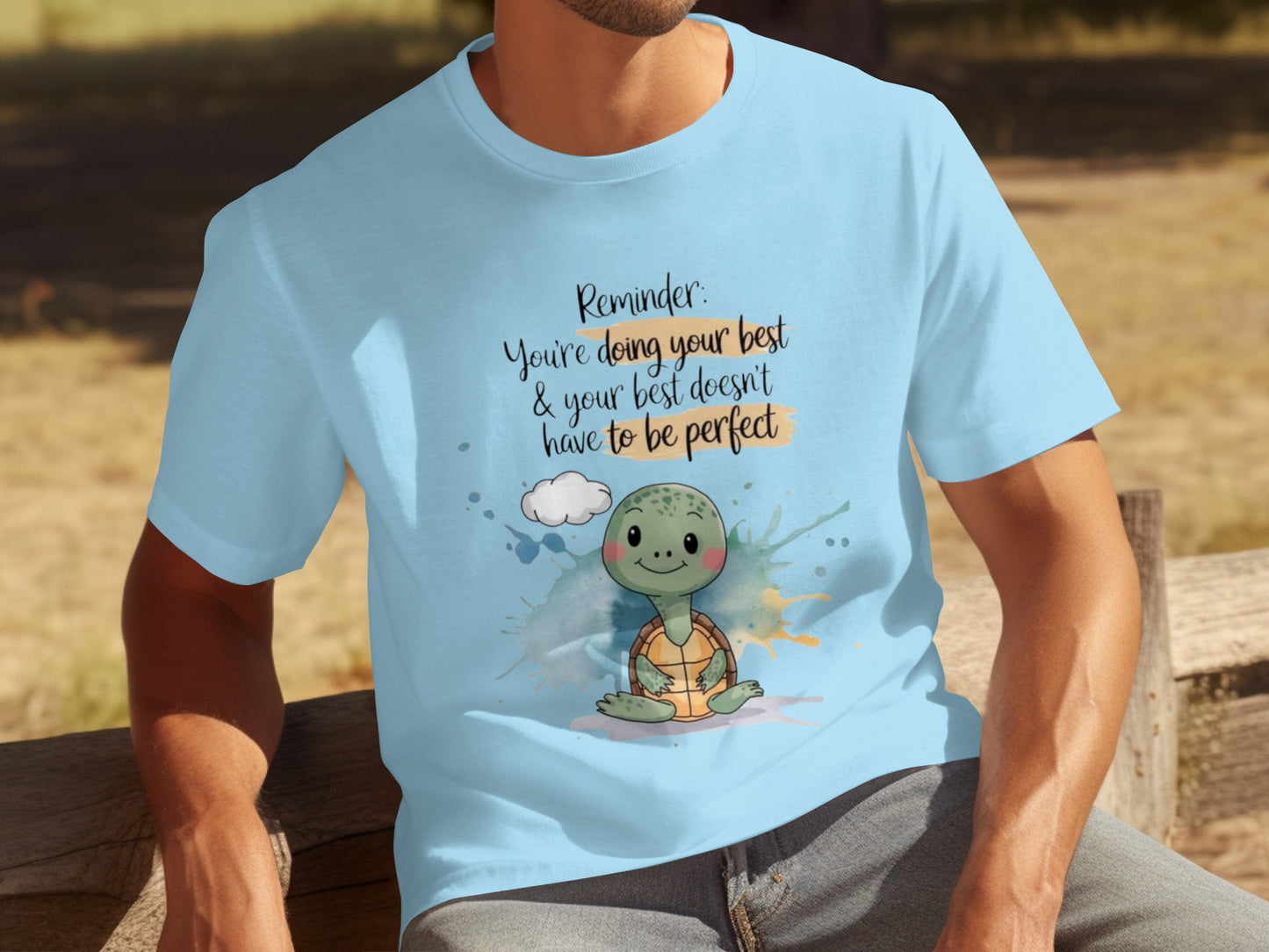 Reminder You're Doing Your Best Turtle T-Shirt