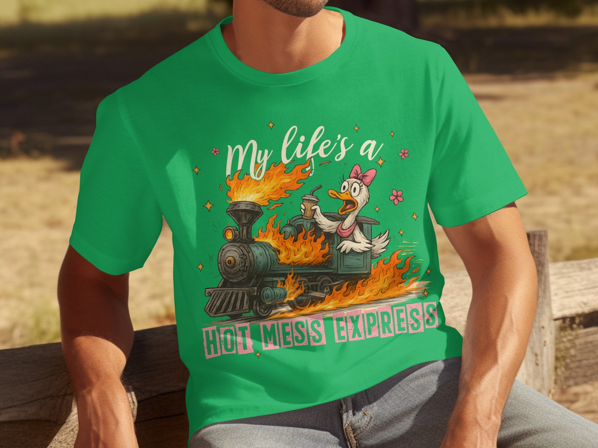My Life's a Hot Mess Express Graphic Tee Shirt