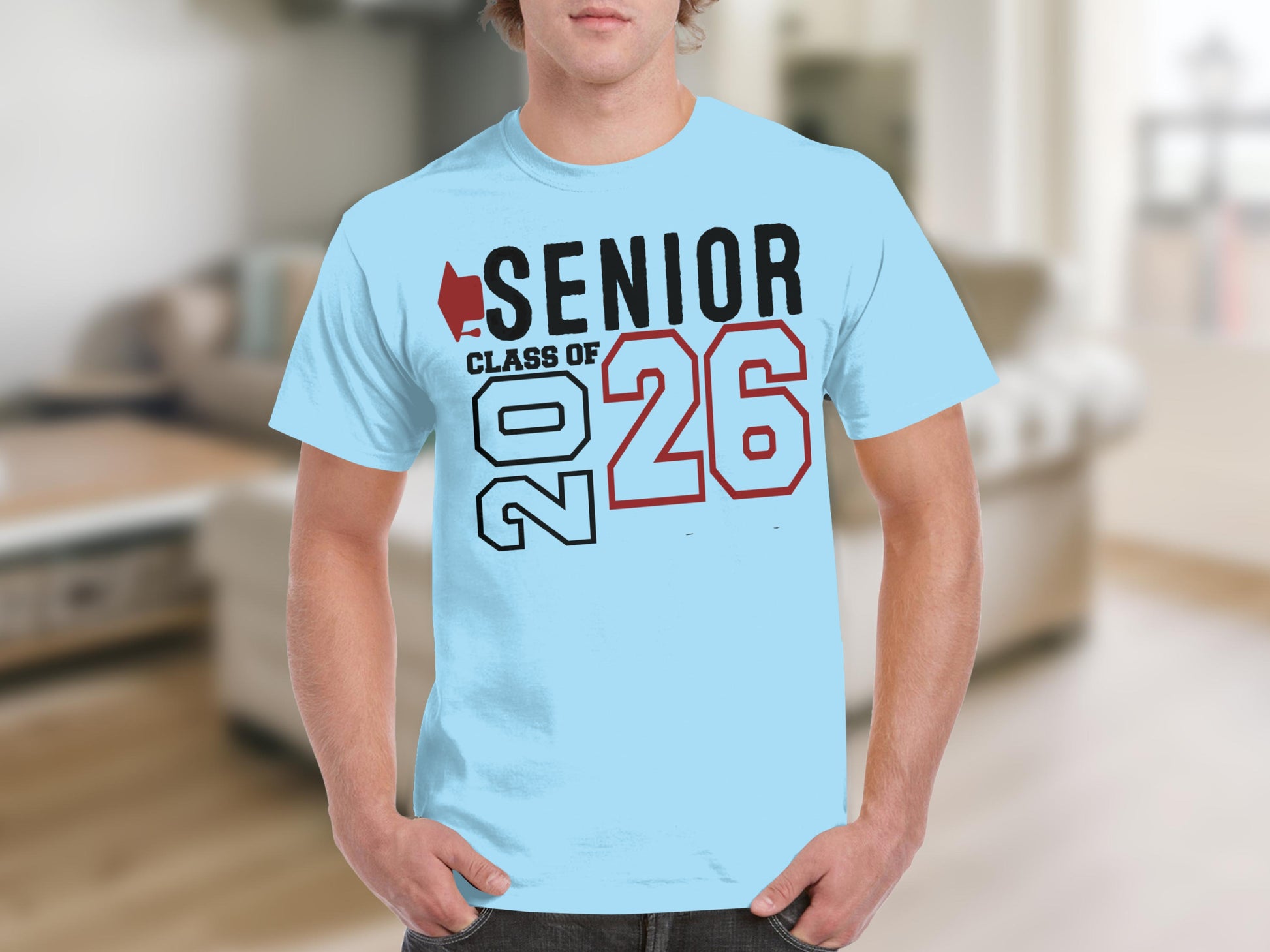 Senior Class Of 2026 Graduation T-Shirt For Students
