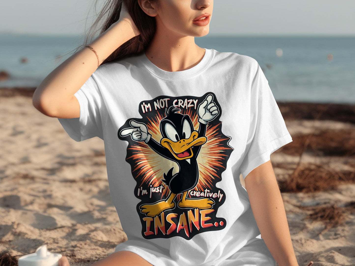 I'm Not Crazy I'm Just Creatively Insane T-shirt