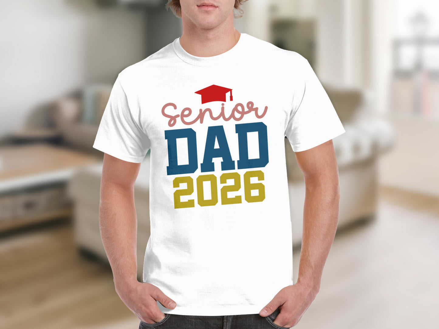 Senior Dad 2026 T-Shirt Perfect Graduation Gift