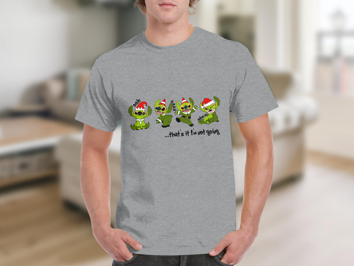 Grinch Christmas That's It I'm Not Going T-shirt