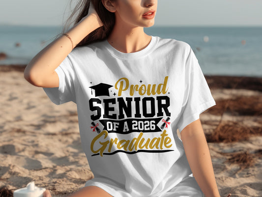 Proud Senior of a 2026 Graduate T-shirt